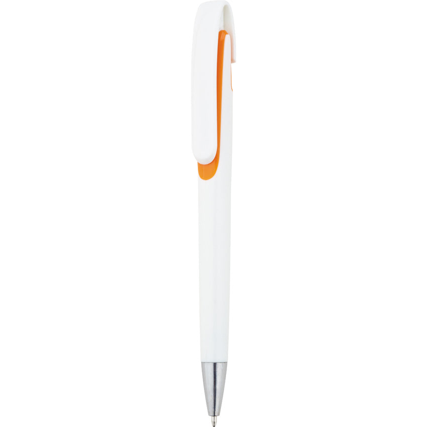 Geniş Klips Plastik Tükenmez Kalem